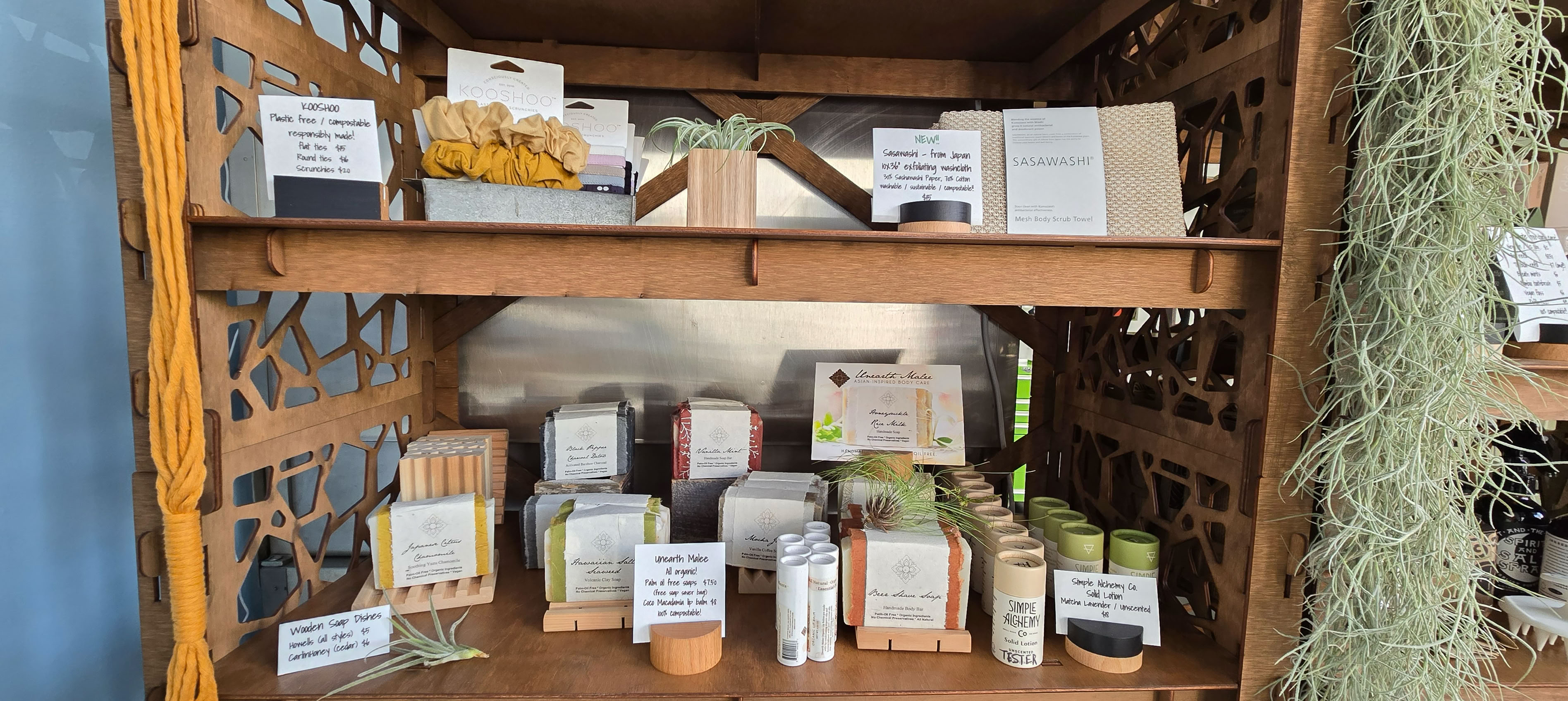 Organic Product Re-Fill Station